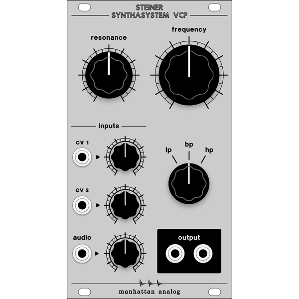 Steiner Synthasystem VCF – Manhattan Analog Steiner Synthasystem VCF – Manhattan Analog