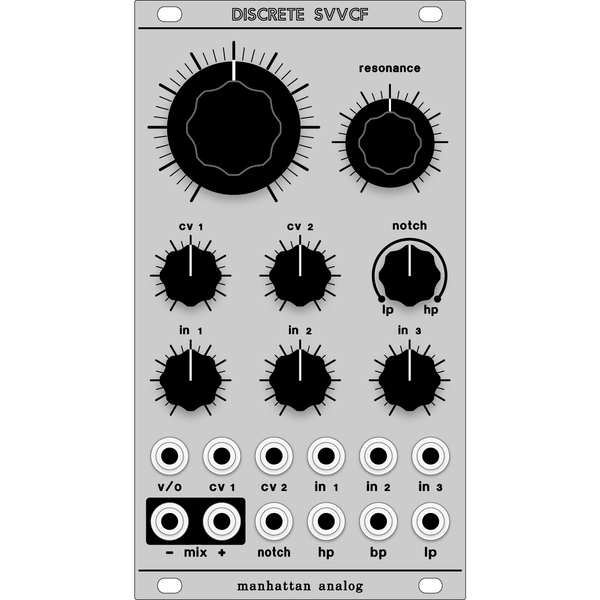 Discrete SVVCF – Manhattan Analog Discrete SVVCF – Manhattan Analog
